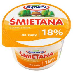 Piątnica Śmietana 18% 200G
