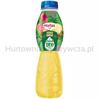 Hortex Tropical Duo Napój Ananas Kaktus butelka pet 500ml kaucja