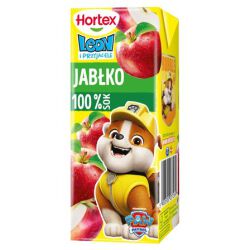 Hortex Leon I Przyjaciele Sok 100% Jabłko Karton 200 Ml