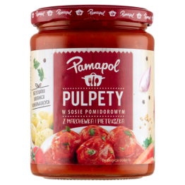 Pamapol Pulpety W Sosie Pomidorowym Z Marchewką I Pietruszką 500G