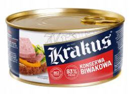 Krakus Konserwa Biwakowa 300G(data przydatności 02.08.2025)