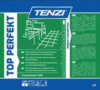 Środek odtłuszczająco-myjący do powierzchni twardych TENZI, Top Perfekt, atest PZH, 5l - 2