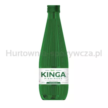 Kinga Pienińska woda mineralna lekki gaz naturalna Zielona 330ml