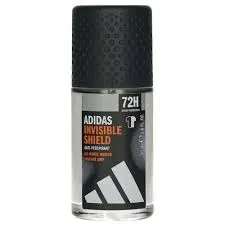 Adidas Antyperspirant W Kulce Dla Mężczyzn Invisible Shield Bez Żóltych Plam I Białych Śladów, 50 Ml