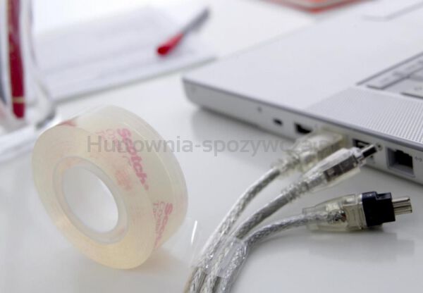 Taśma biurowa SCOTCH® Crystal (6-1975R2), 19mm, 7,5m, 2szt. - 2