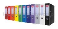 Office Products Segregator Officer z szyną, PP, A4/75mm, bordowy  - 2