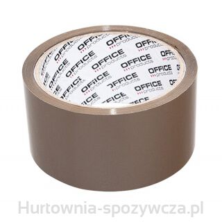 Taśma Pakowa Office Products Hot-Melt, 48Mm, 50Y, 45Mikr., Brązowa