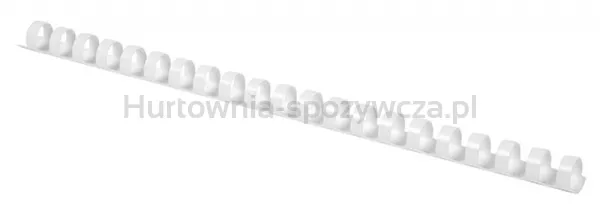 Office Products Grzbiety do bindowania A4, 10mm (65 kartek), 100 szt., białe 