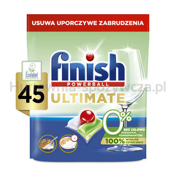 Finish Kapsułki Do Zmywarki Ultimate 45 0%