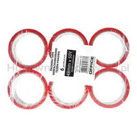 Taśma pakowa OFFICE PRODUCTS, 48mm x 50y, 36mic, EAN na 1szt., czerwona - 3