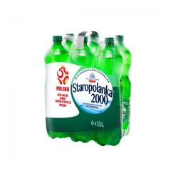 Woda Staropolanka 2000 woda gazowana 1,5 litra