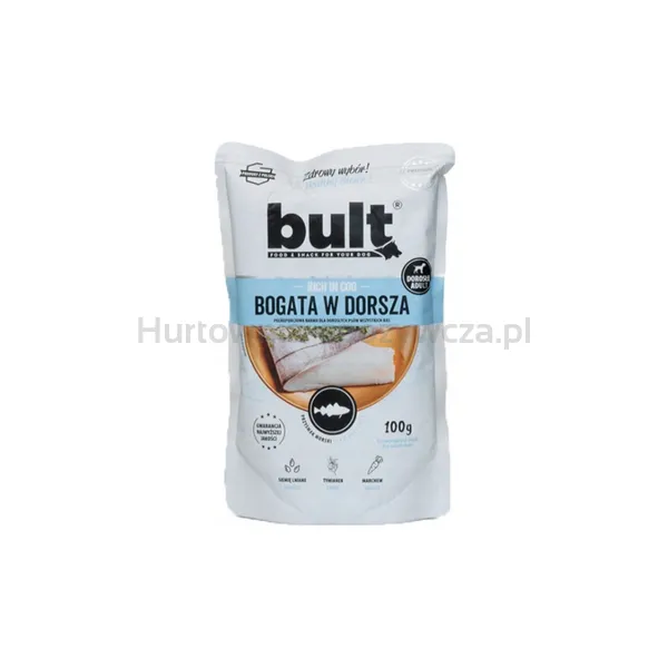 Bult Saszetka Dla Psa Bogata W Dorsza 100G