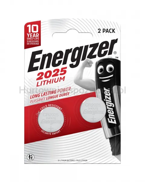Bateria Specjalistyczna Energizer, Cr2025,3V, 2Szt.