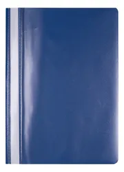 Skoroszyt Office Products, Pp, A4, Miękki, 100/170Mikr., Granatowy