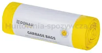 Worki na śmieci DONAU HOME, do segregacji, plastik (LDPE), 120l, 10 szt., żółte - 2