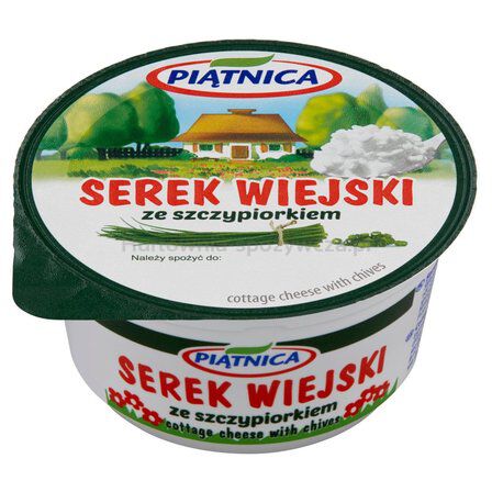 Piątnica Serek Wiejski Ze Szczypiorkiem 150G