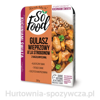 Gulasz Wieprzowy A' La Strogonow. 330 G So Food