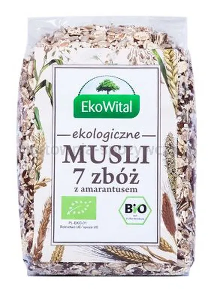 Musli 7 Zbóż Z Amarantusem Bio 300 G