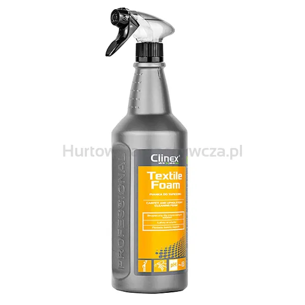 Pianka CLINEX Textile Foam, do tapicerki, 1l