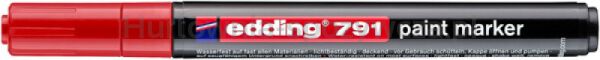 Marker olejowy e-791 EDDING, 1-2mm, czerwony - 2