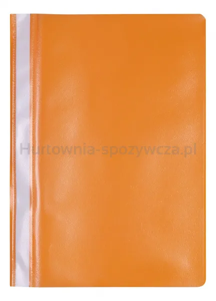 Skoroszyt Office Products, Pp, A4, Miękki, 100/170Mikr., Pomarańczowy