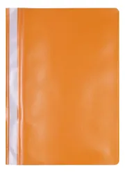 Skoroszyt Office Products, Pp, A4, Miękki, 100/170Mikr., Pomarańczowy