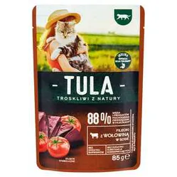 Karma Kot Tula Wołowina 85 G Mw Dobry Wybór Sasz