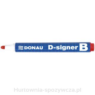 Marker Do Tablic Donau D-Signer B, Okrągły, 2-4Mm (Linia), Czerwony