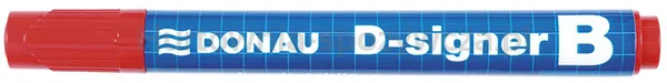 Donau Marker Do Tablic D-Signer B, Okrągły, 2-4Mm (Linia), Czerwony