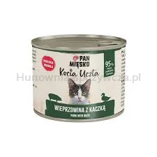 Pan Mięsko Kocia Uczta Wieprzowina Z Kaczką 200 G