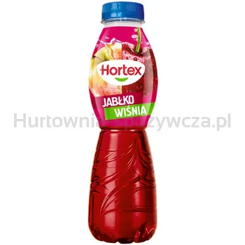 Hortex Napój jabłko wiśnia butelka aPet 500 ml kaucja (w tym +0,50 zł/szt. zwrotnej kaucji)