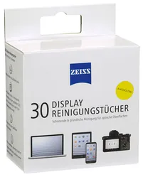 Chusteczki Do Czyszczenia Ekranów, Tabletów I Laptopów Zeiss, 30 Szt., Białe