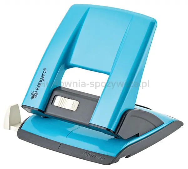 Kangaro DziurkaczAion-30, dziurkuje do 30 kartek, metalowy, turkusowy 