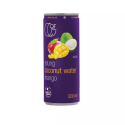 Quality Food woda kokosowa z sokiem z mango 320ml