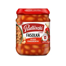 Pudliszki Fasolka w sosie pomidorowym 450g