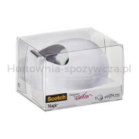 Dyspenser do taśm SCOTCH® Magic™ (C36-W-EU) projektu Karim Rashid, biały, taśma GRATIS - 2