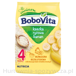 Bobovita Kaszka Ryżowa Banan Po 4 Miesiącu 180 G