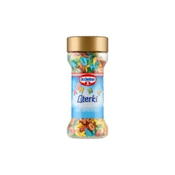Dr. Oetker Literki - Dekoracje Cukrowe 40 G