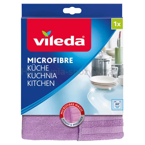 Vileda Ściereczka Kuchenna  2W1 Z Mikrofibry 1 Szt.