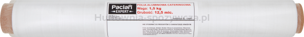 Paclan Expert Folia Aluminiowa Cateringowa 1,5Kg X 45Cm 12,5 My