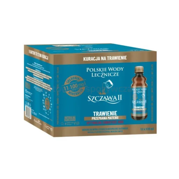 Polskie Wody Lecznicze Szczawia Ii - Mineralna Woda Lecznicza 330 Ml
