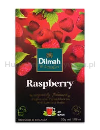 Dilmah Herbata Raspberry Flavoured Black Tea 20X1,5 G