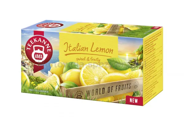 Herbata TEEKANNE World of Fruits, Italian Lemon, 20 kopert