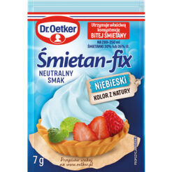 Dr. Oetker Śmietan-fix niebieski 7g