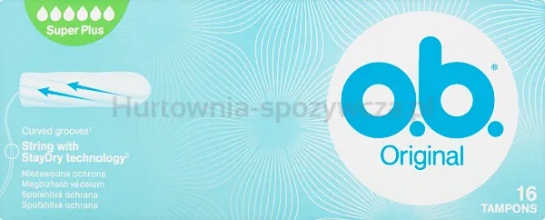 O.B. Original Super Plus 16 Szt.