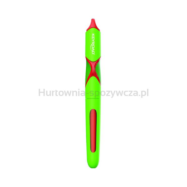 Pióro wieczne KEYROAD, 2 niebieskie naboje gratis, blister, mix kolorów - 4