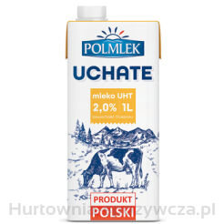 Polmlek Mleko Uchate Uht 2,0% 1 L(Paleta)