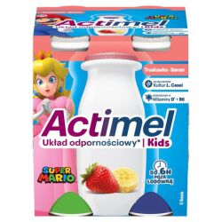 Napój Mleczny Actimel Kids Trusk-Banan 4*100 G Danone