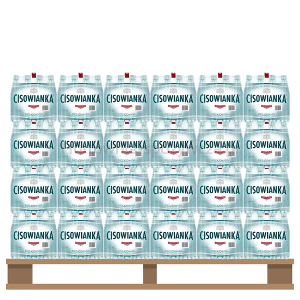 Woda Mineralna Cisowianka Niegazowana 500ML  Paleta