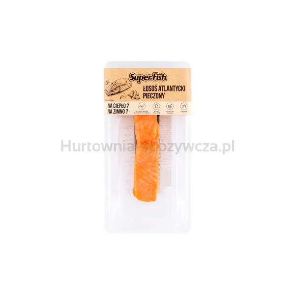 Superfish Łosoś Atlantycki Pieczony 100G